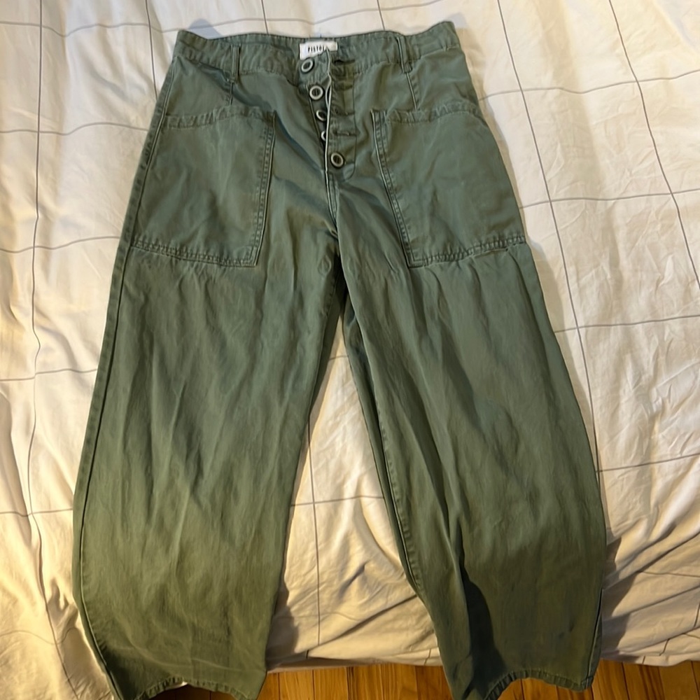 High waisted chino